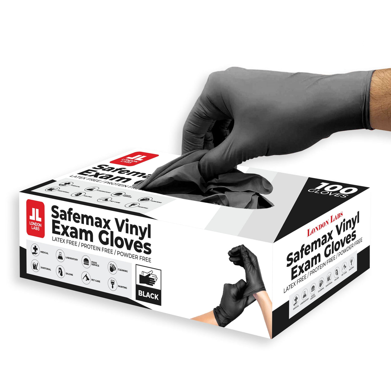 SYNTHETIC VINYL Exam Gloves - 5Mil - LondonLabs – London Labs