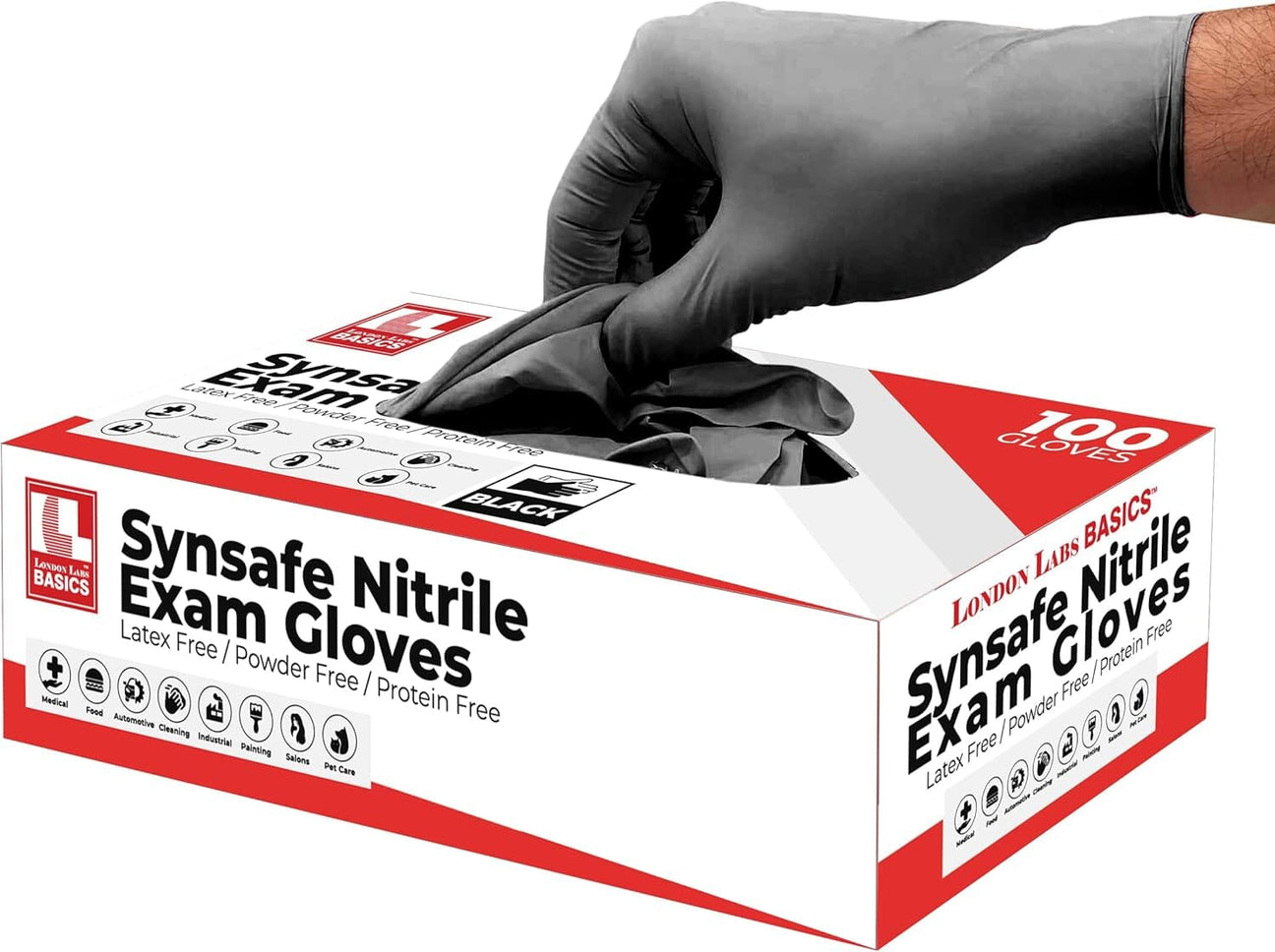 SYNTHETIC VINYL Exam Gloves 5Mil LondonLabs – London Labs