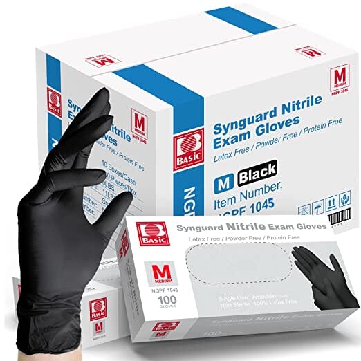 AMMEX 5 Mil Nitrile Gloves - Powder-Free, Latex-Free, Case Of 1000, Size X-Large